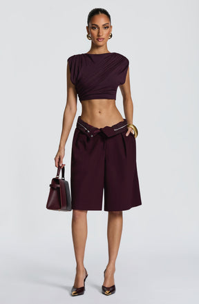 Amara Top - Plum L.F
