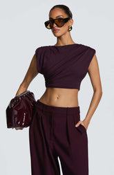 Amara Top - Plum L.F