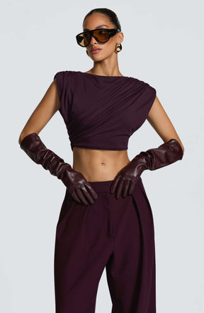 Amara Top - Plum L.F