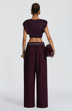 Amara Top - Plum L.F