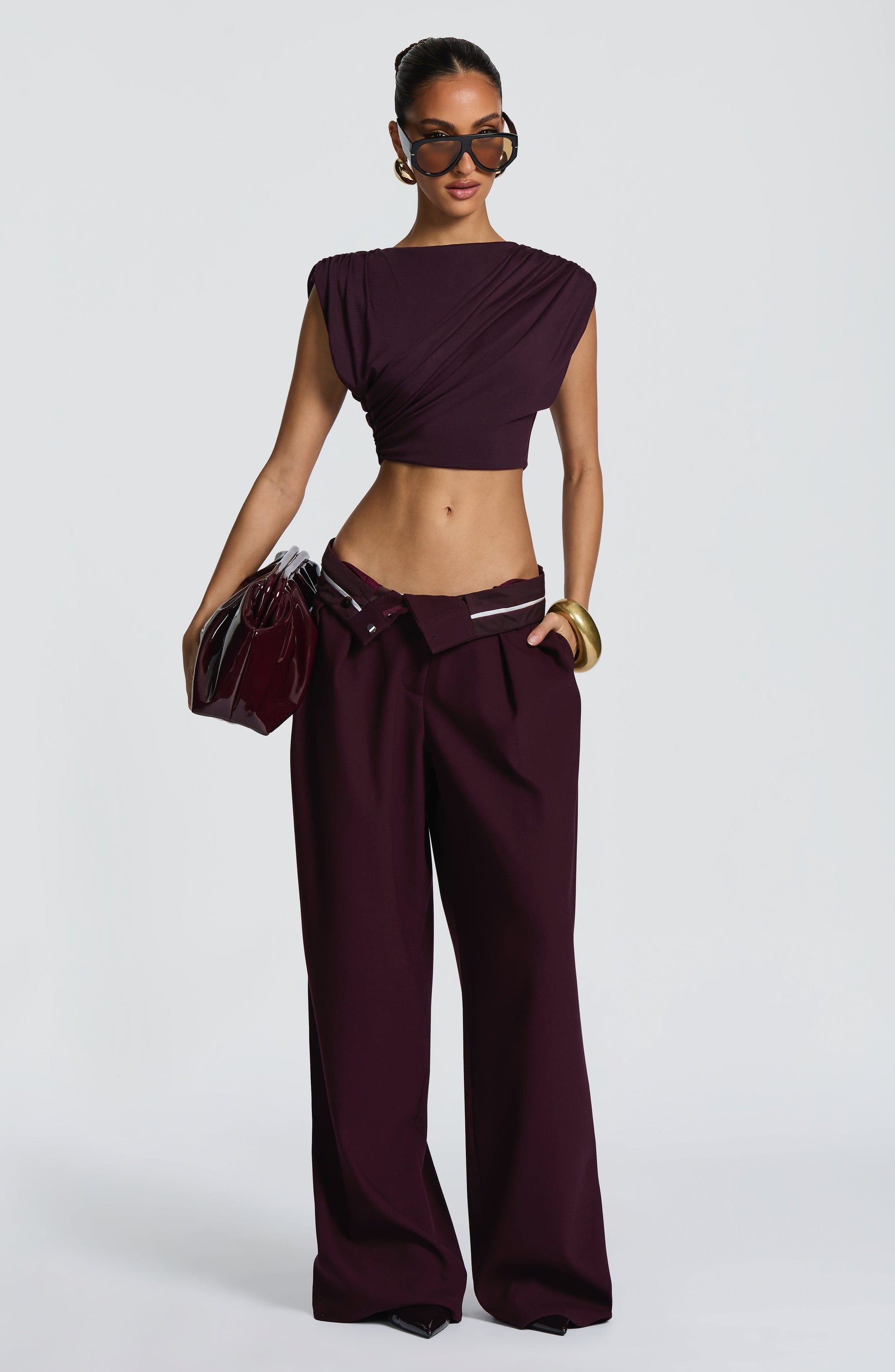Amara Top - Plum L.F