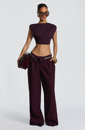 Amara Top - Plum L.F