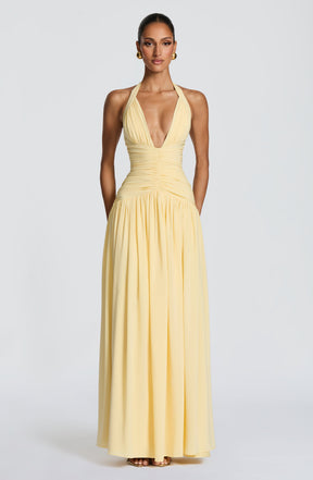 Amaris Maxi Dress - Lemon M.T