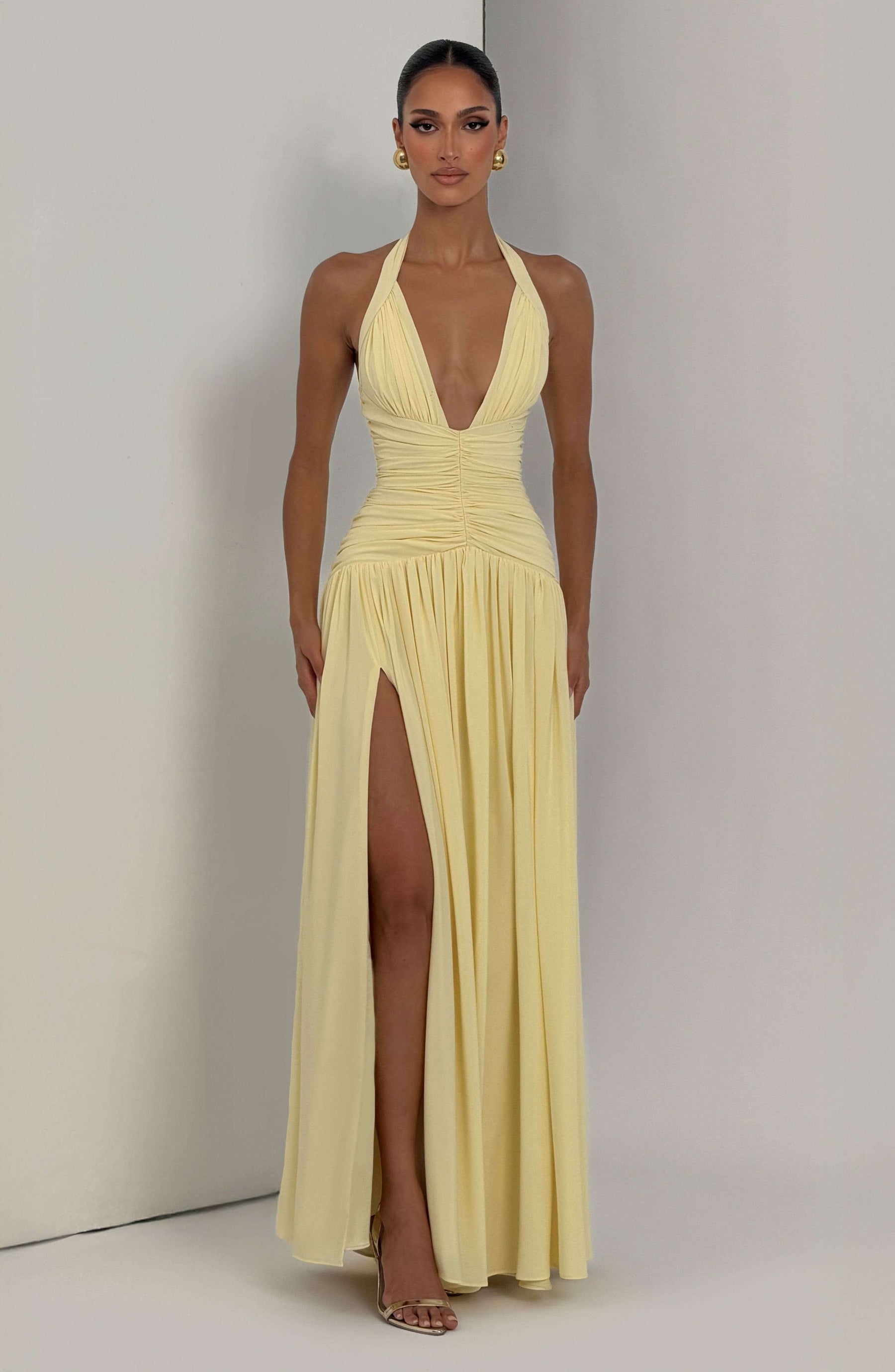Amaris Maxi Dress - Lemon M.T