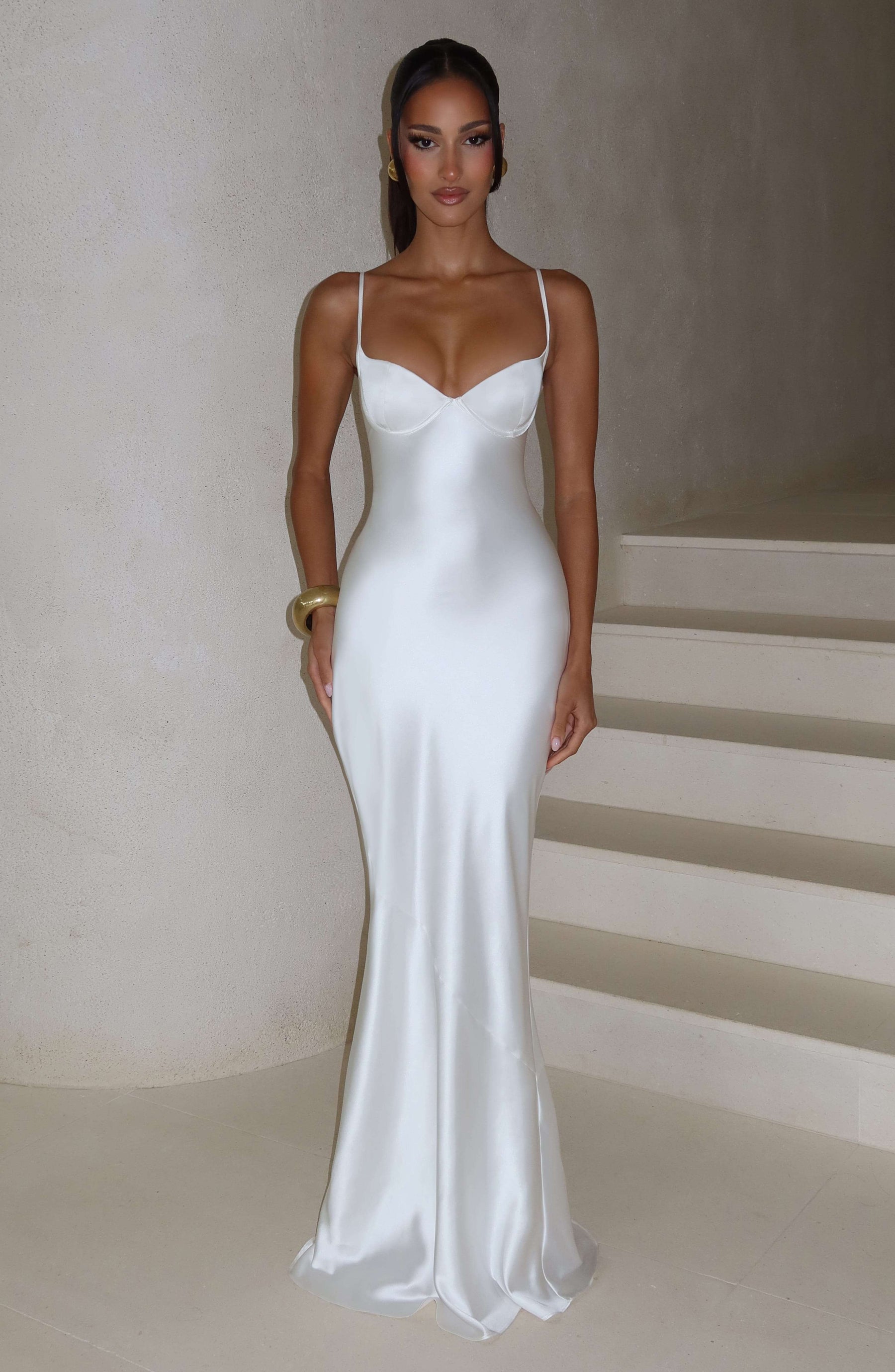 Amorette Maxi Dress - Ivory Ryvelle