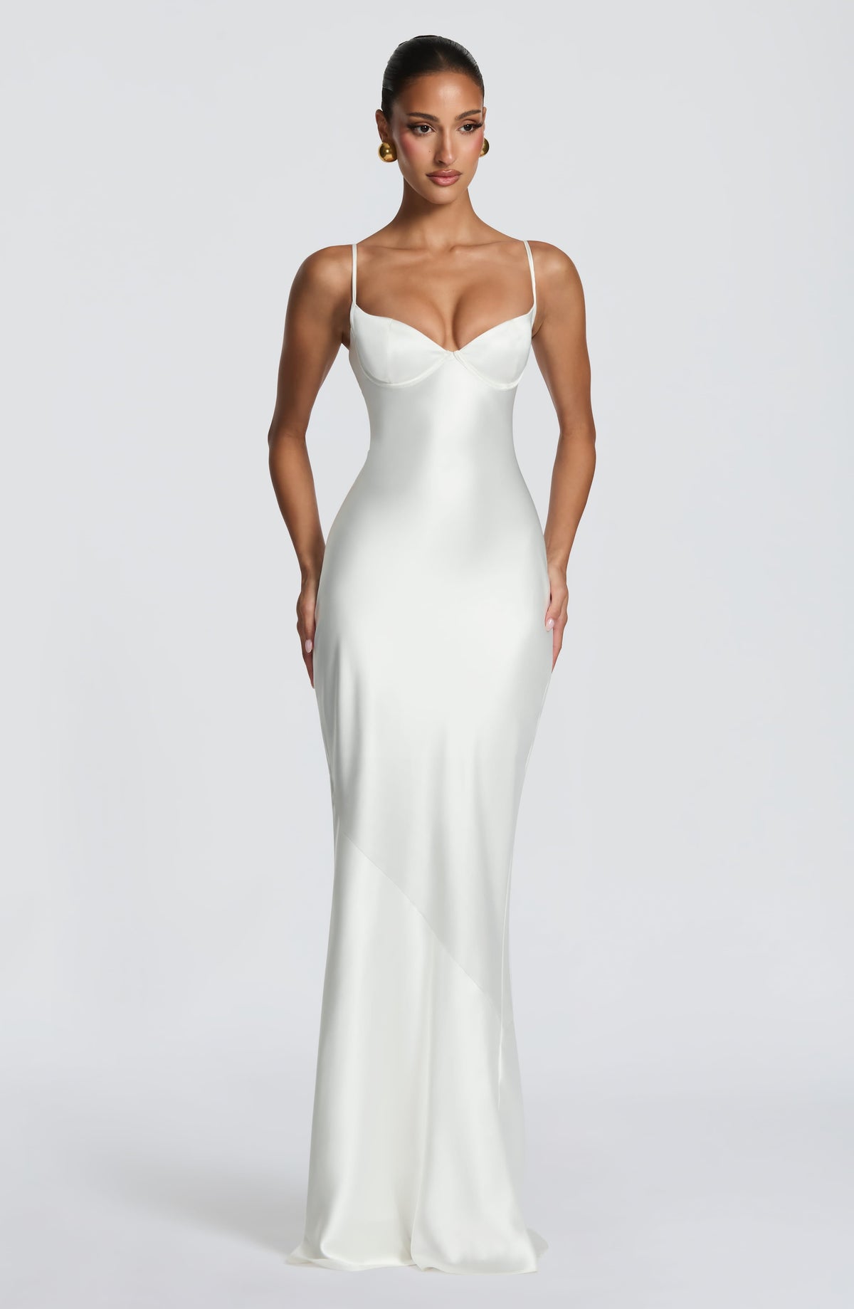 Amorette Maxi Dress - Ivory Ryvelle