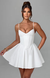 Analeigh Mini Dress - Ivory M.T