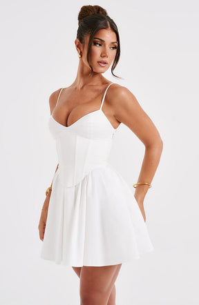 Analeigh Mini Dress - Ivory M.T