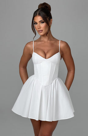 Analeigh Mini Dress - Ivory M.T