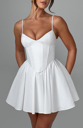 Analeigh Mini Dress - Ivory M.T