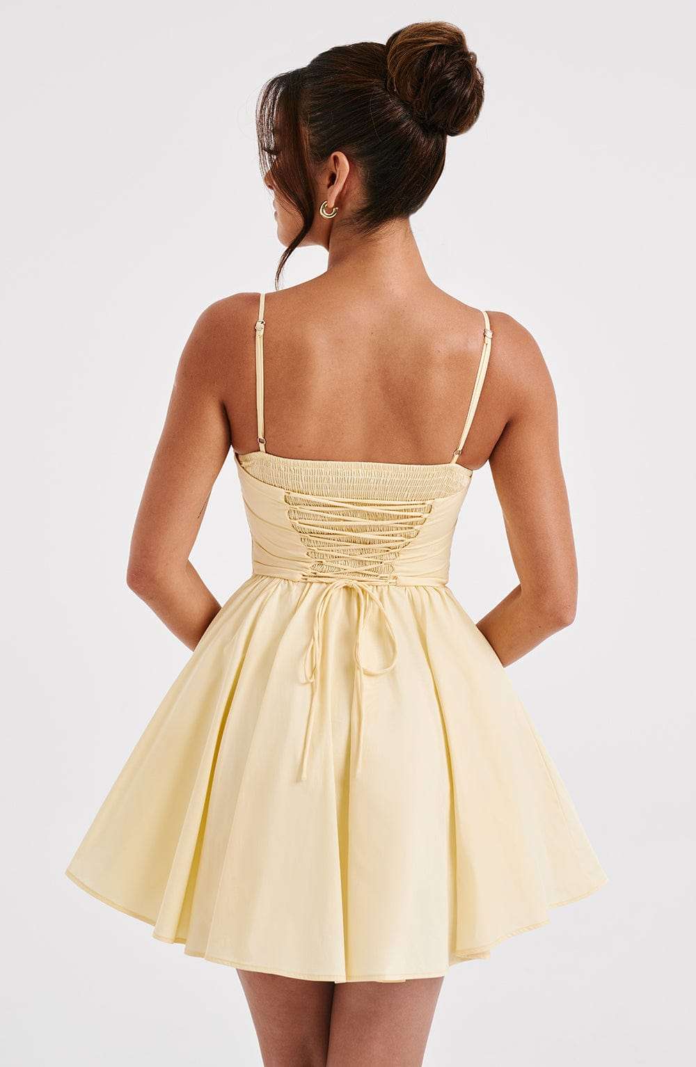Analeigh Mini Dress - Lemon M.T