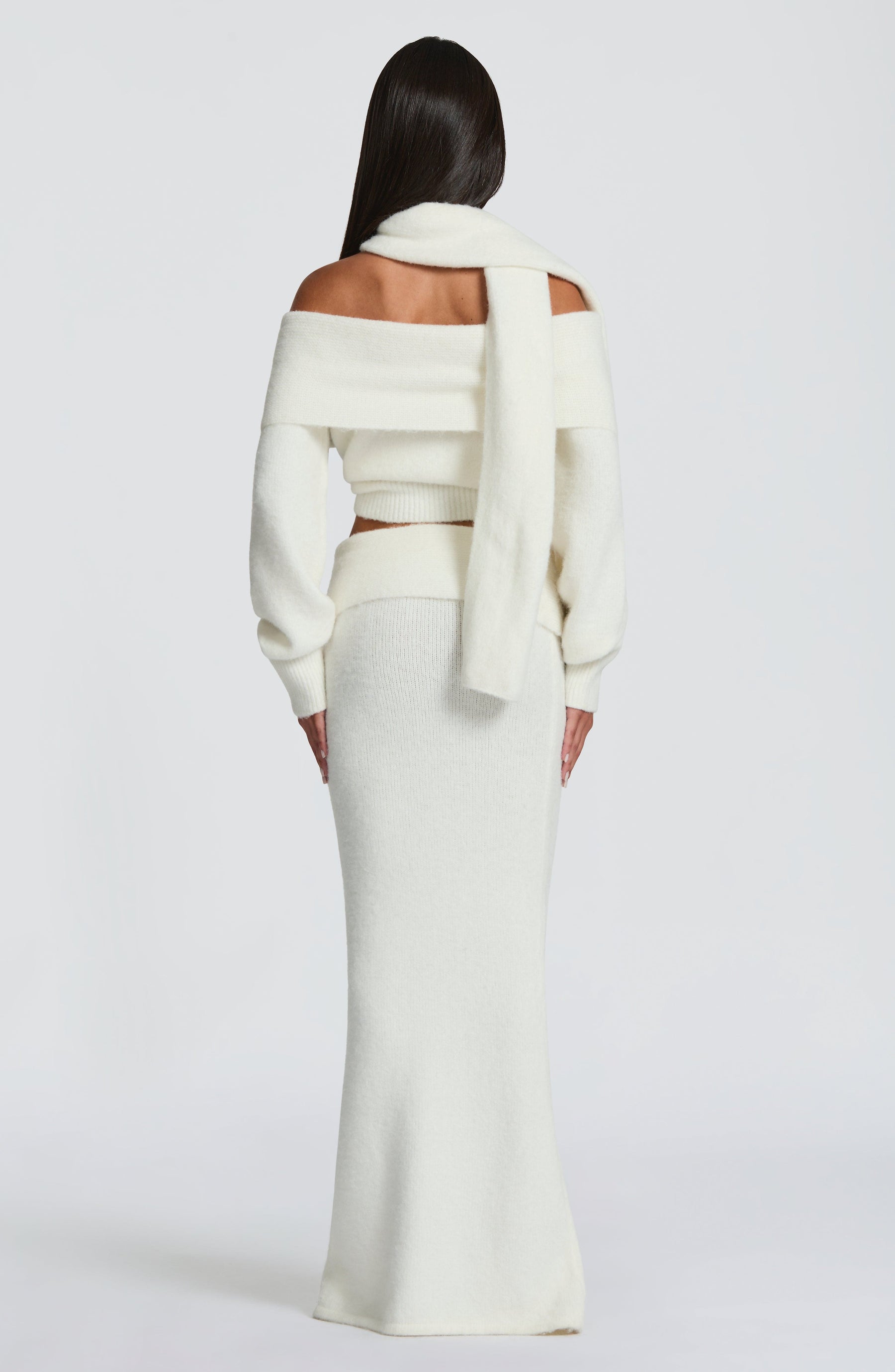 Andie Maxi Skirt - Ivory Ryvelle