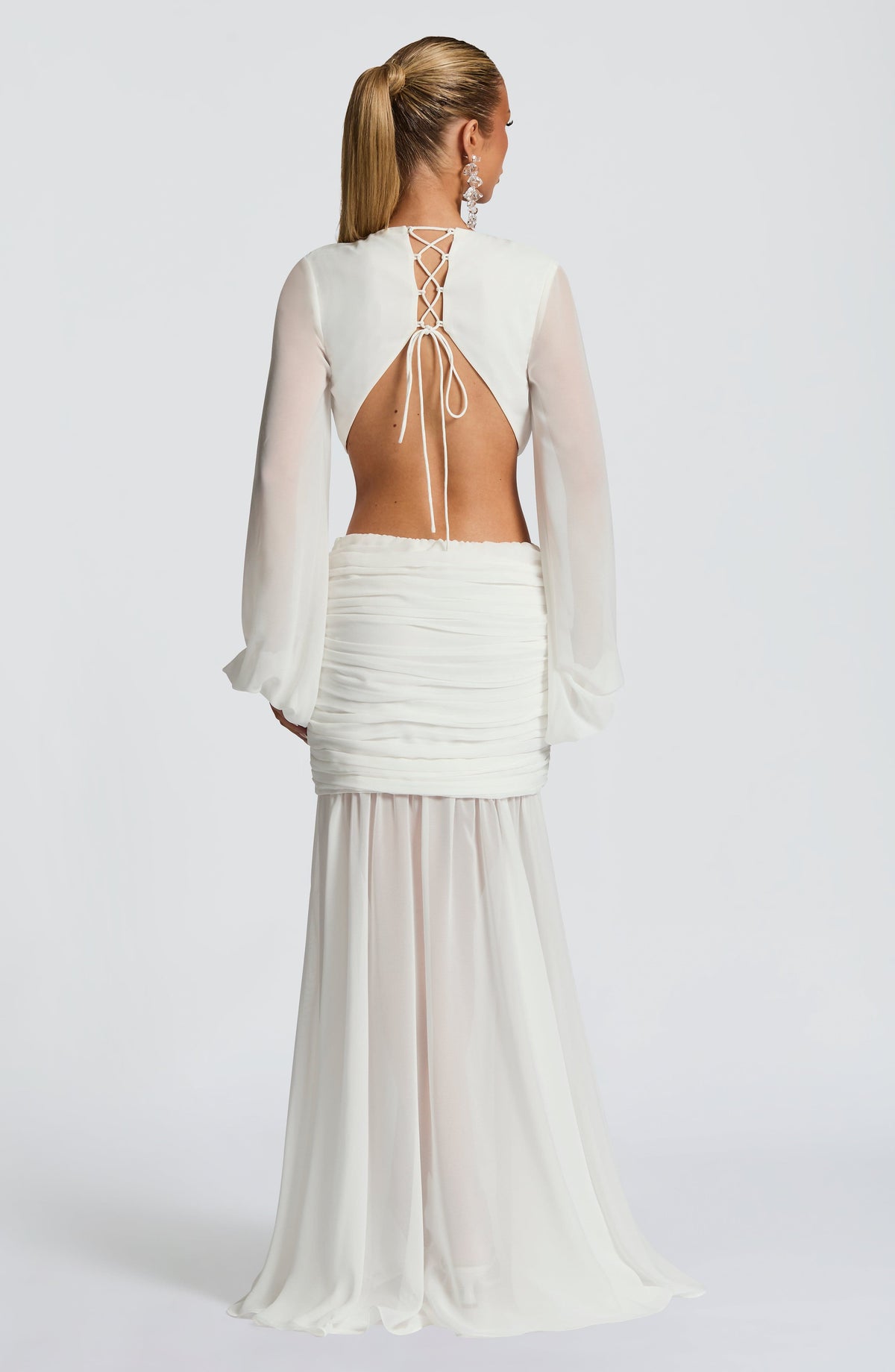 Andrina Maxi Dress - Ivory Ryvelle