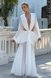 Andrina Maxi Dress - Ivory Ryvelle