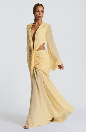 Andrina Maxi Dress - Lemon T.X