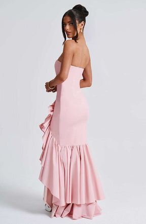 Angelina Maxi Dress - Blush C.F