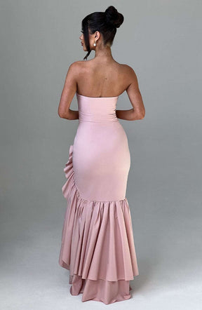 Angelina Maxi Dress - Blush C.F