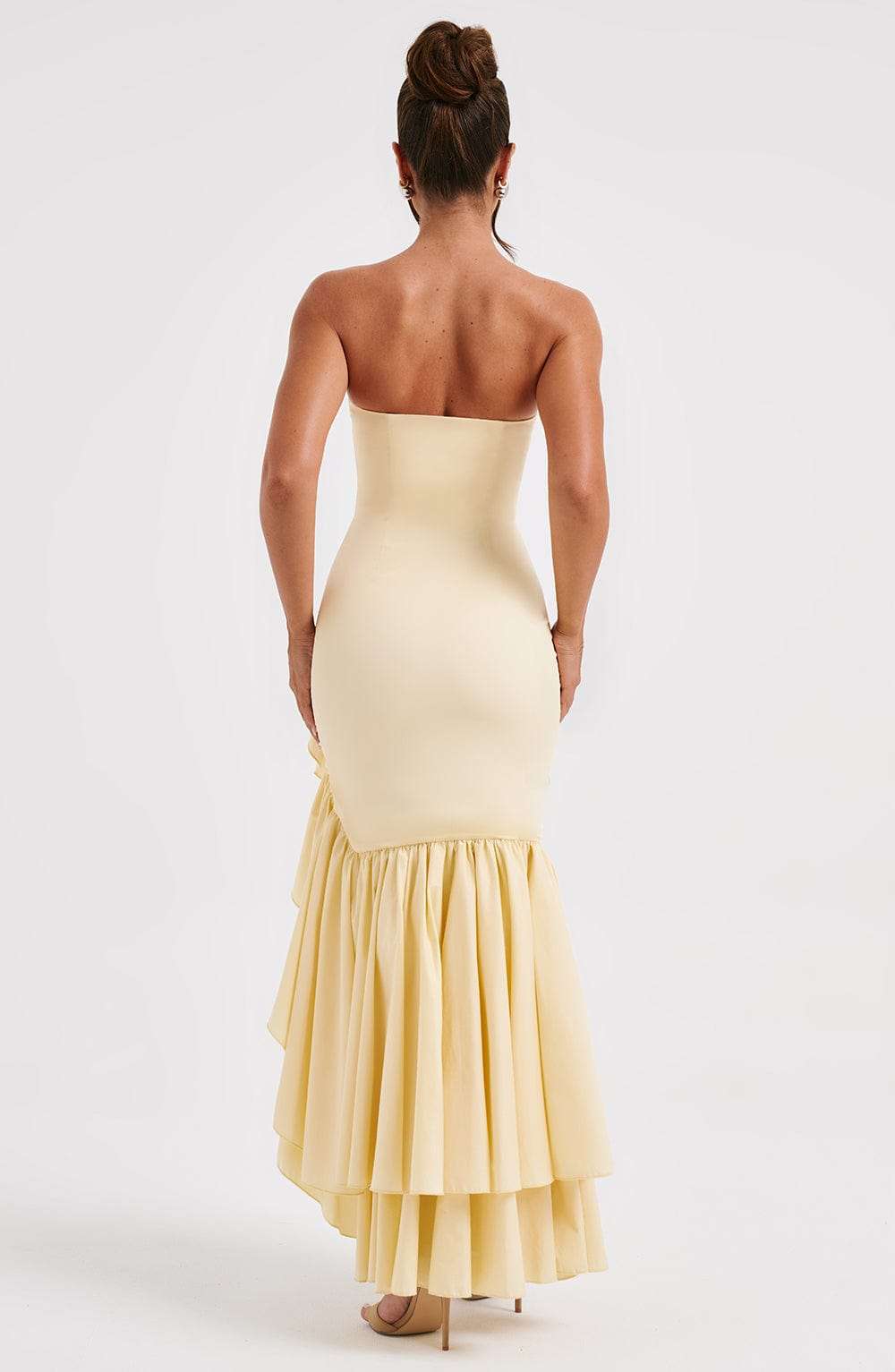 Angelina Maxi Dress - Lemon C.F