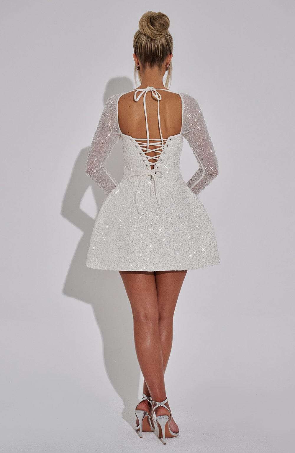Annabelle Mini Dress - Ivory R.F