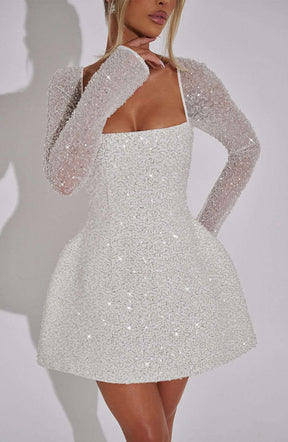 Annabelle Mini Dress - Ivory R.F