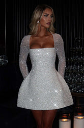Annabelle Mini Dress - Ivory R.F