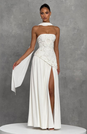 Anneliese Maxi Dress - Ivory T.X