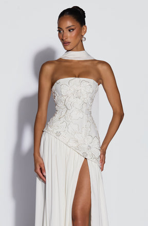 Anneliese Maxi Dress - Ivory T.X