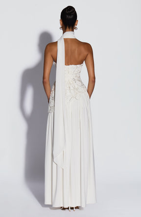 Anneliese Maxi Dress - Ivory T.X