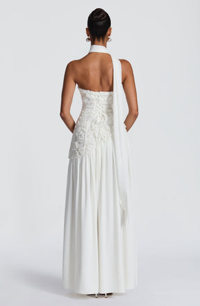 Anneliese Maxi Dress - Ivory T.X