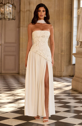 Anneliese Maxi Dress - Ivory T.X