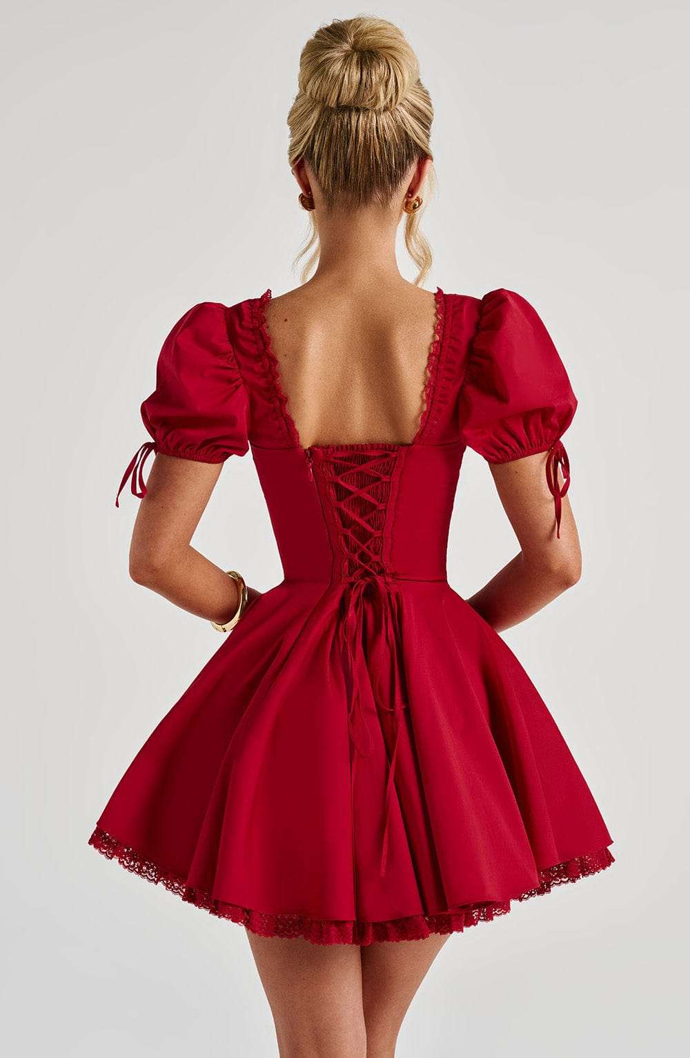 Annie Mini Dress - Red R.F
