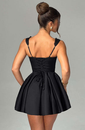 Antonella Mini Dress - Black R.F
