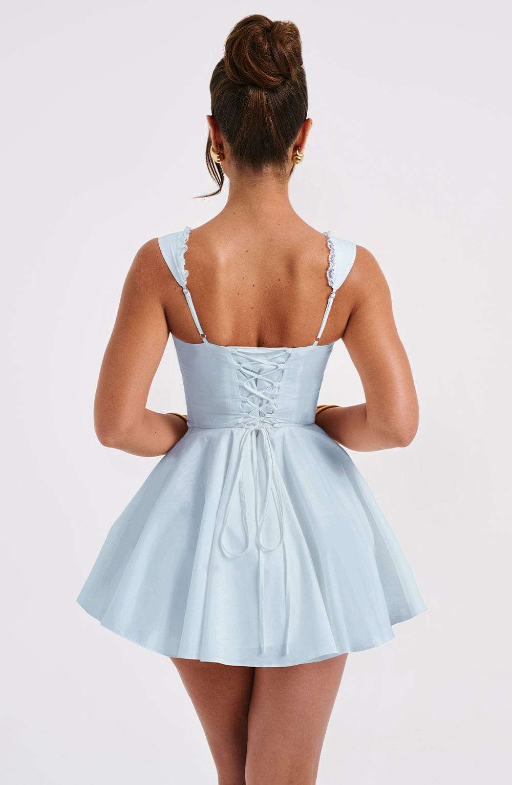 Antonella Mini Dress - Blue R.F