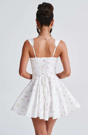 Antonella Mini Dress - Multi Floral Print R.F