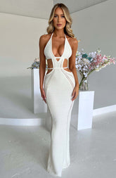 Arabella Maxi Dress - White T.T