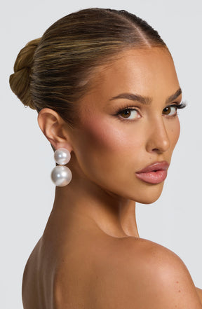 Aria Earrings - Pearl T.I