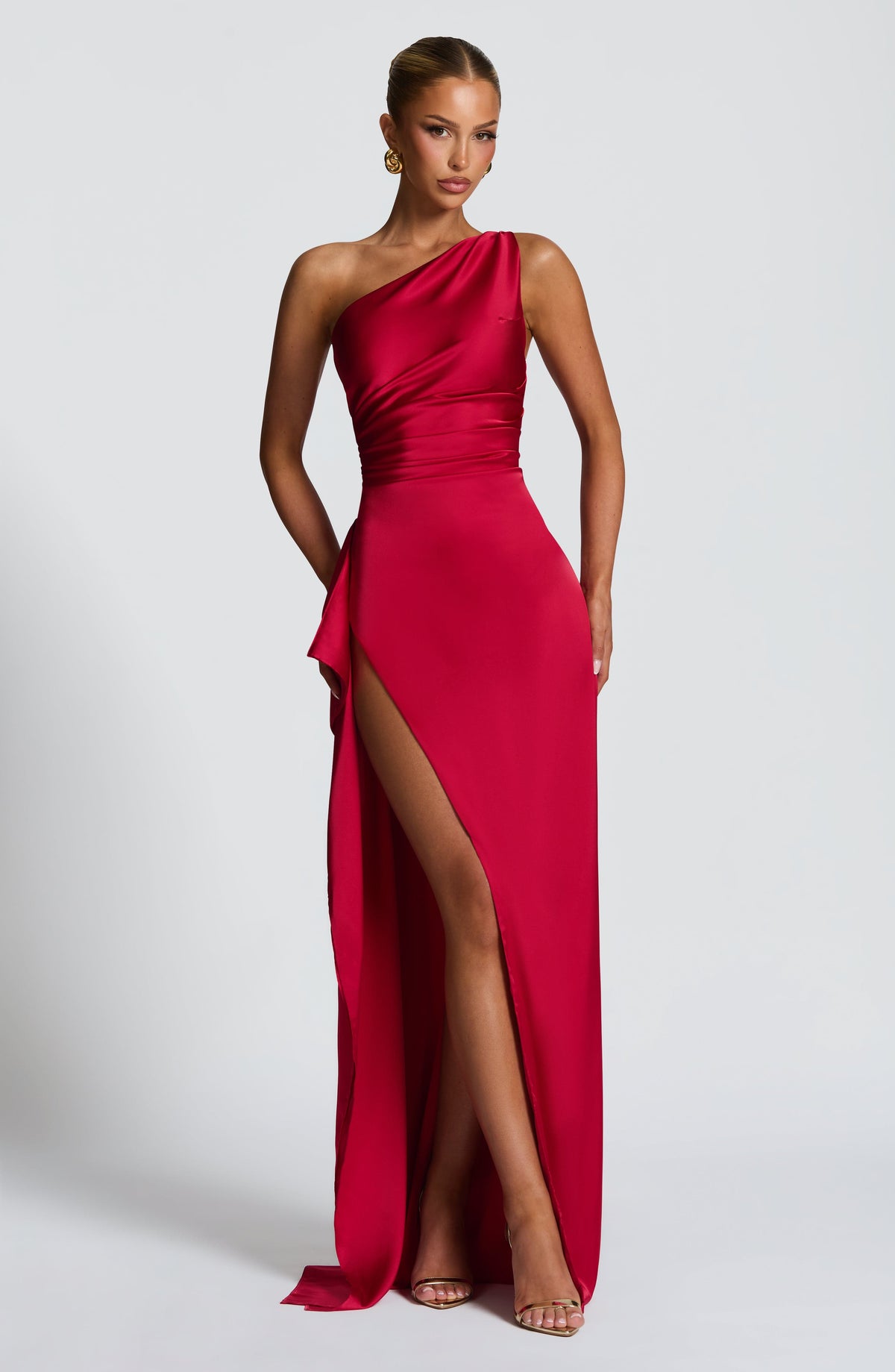 Ariel Maxi Dress - Red M.T