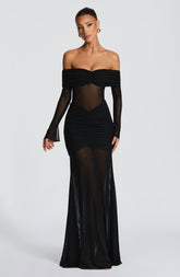 Arlena Maxi Dress - Black L.F