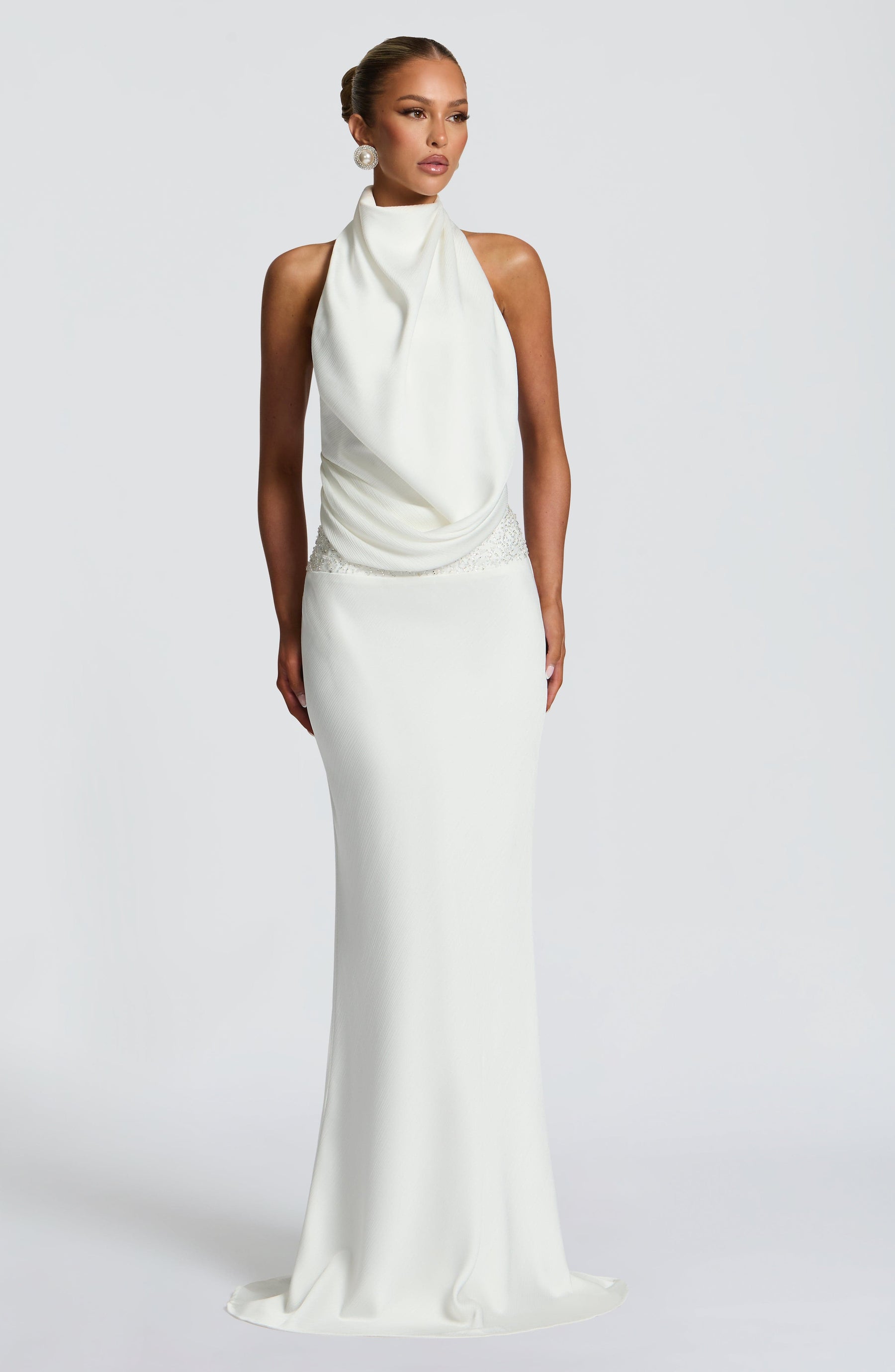 Armelle Maxi Dress - Ivory R.F