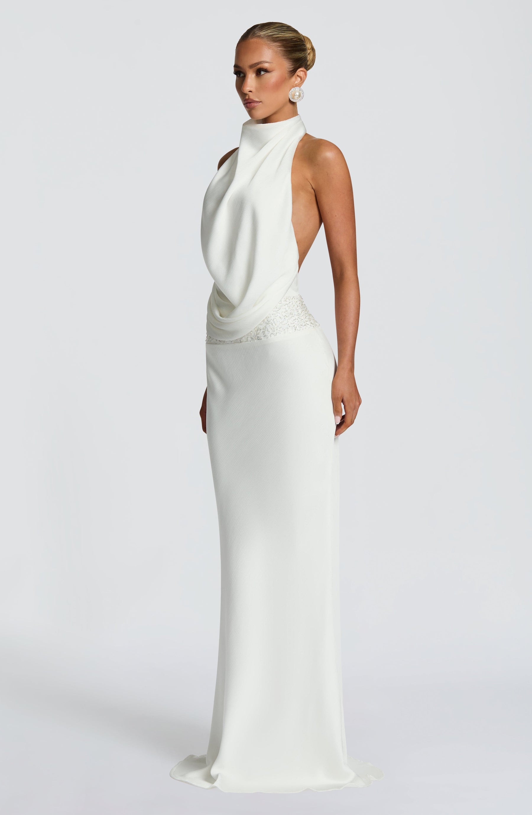 Armelle Maxi Dress - Ivory R.F