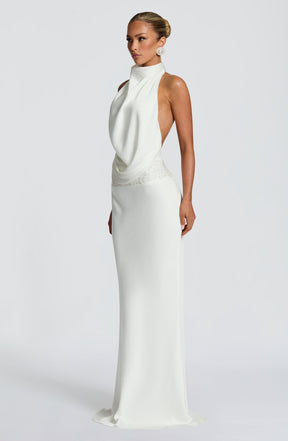 Armelle Maxi Dress - Ivory R.F