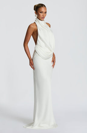 Armelle Maxi Dress - Ivory R.F