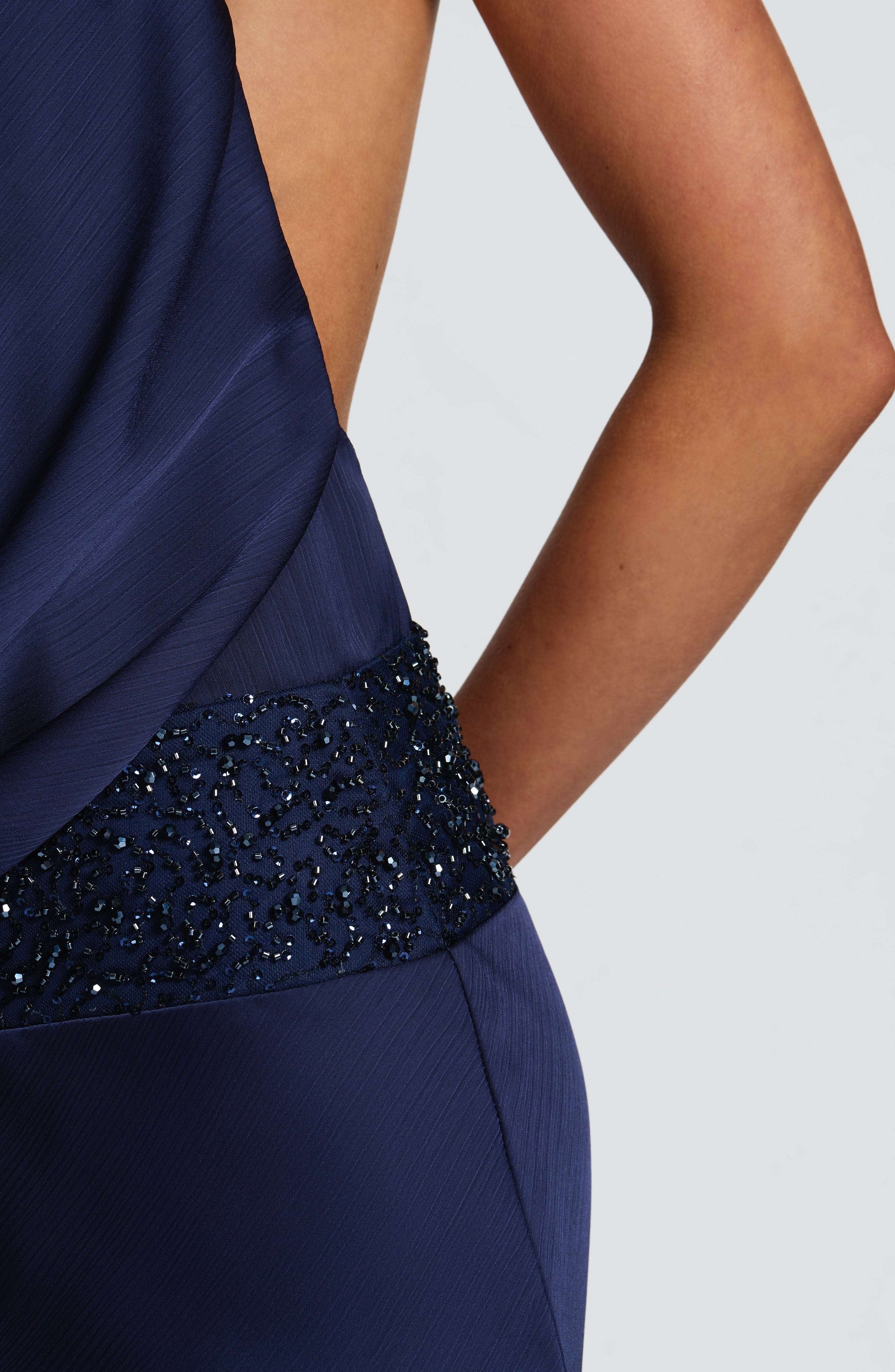 Armelle Maxi Dress - Navy R.F