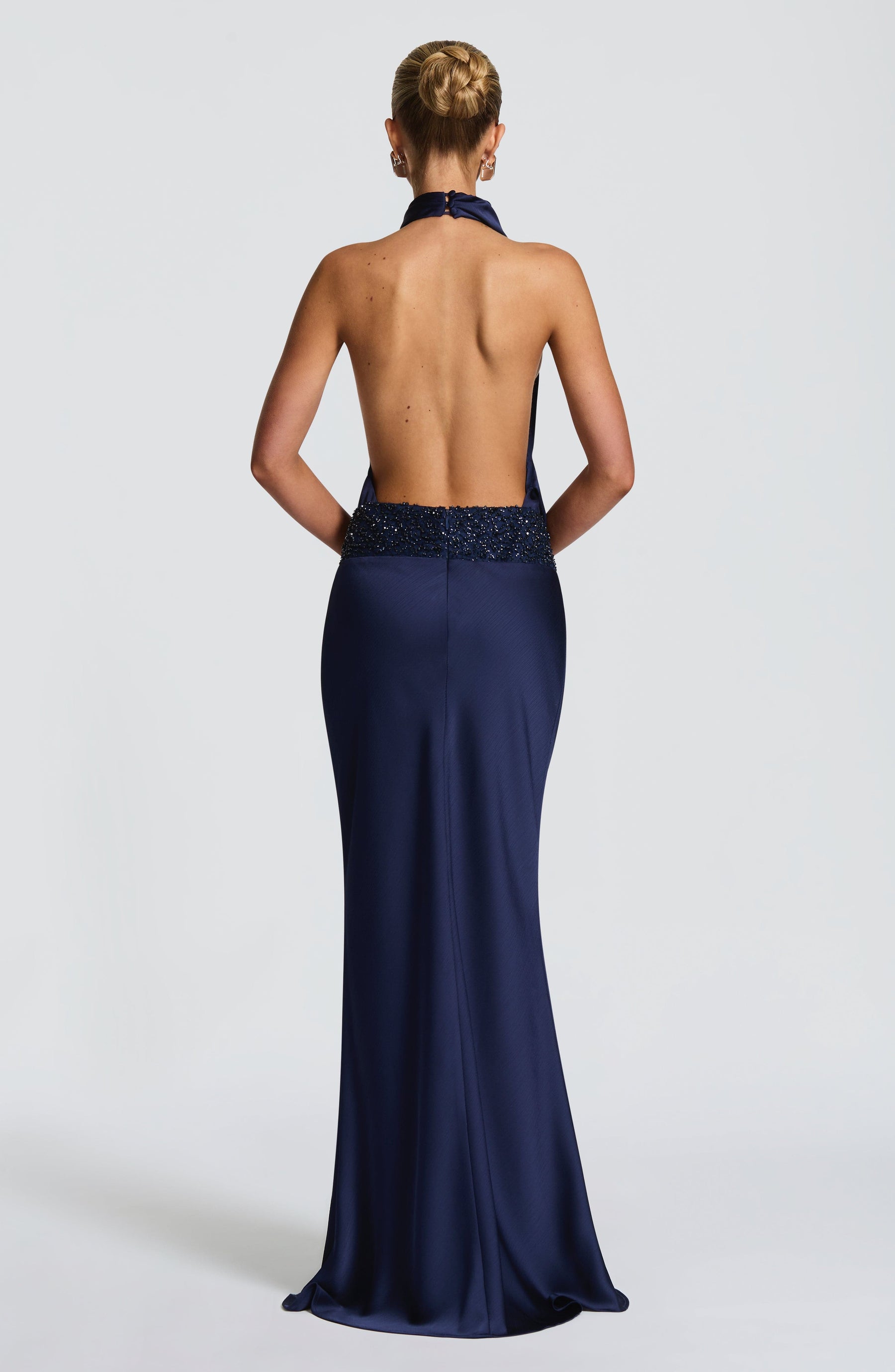 Armelle Maxi Dress - Navy R.F
