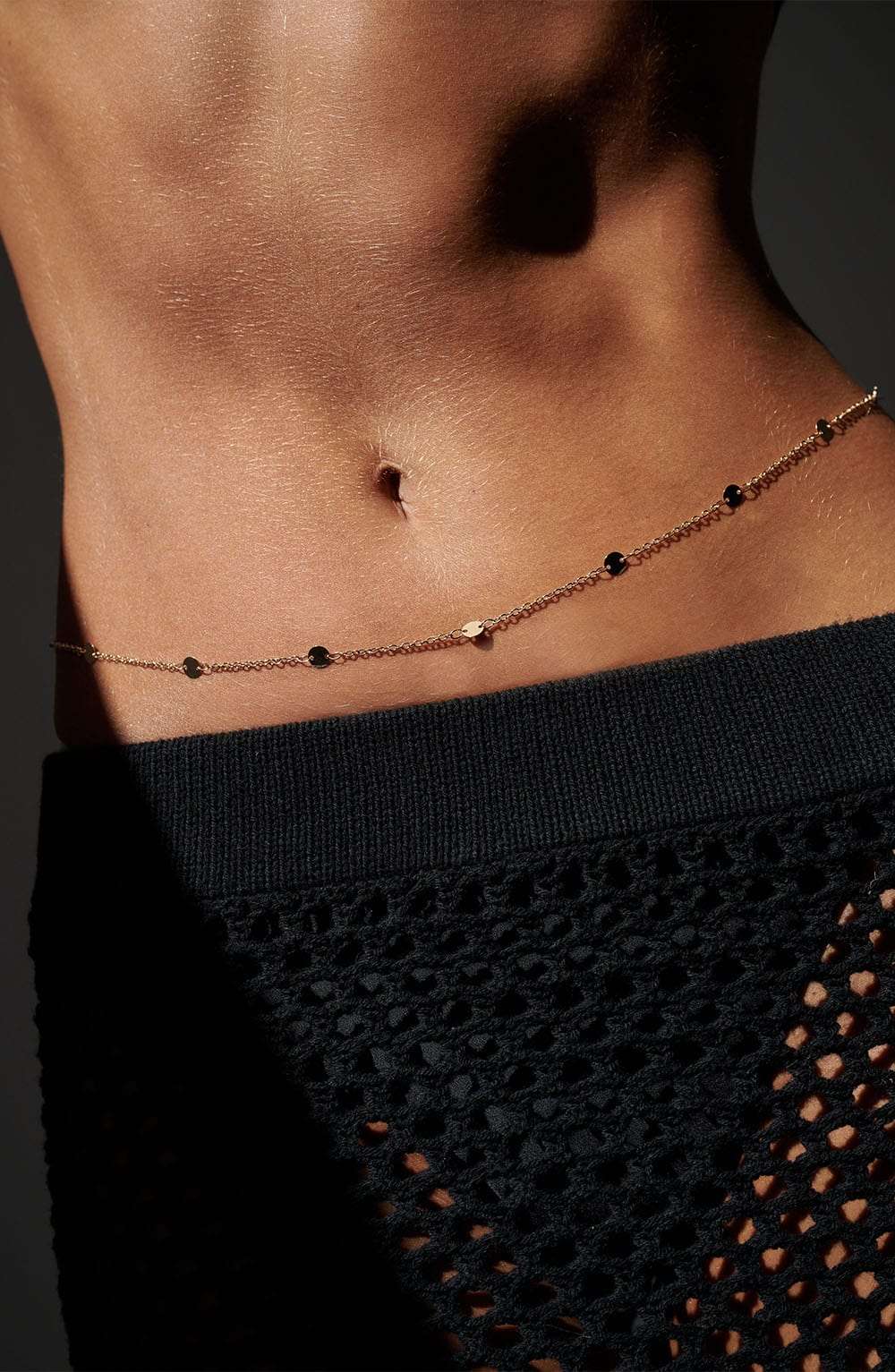 Arya Belly Chain - Gold T.I