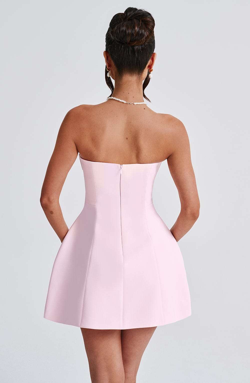 Asha Mini Dress - Blush M.T