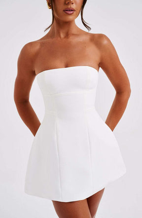 Asha Mini Dress - Ivory M.T