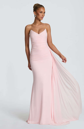 Ashika Maxi Dress - Blush L.F