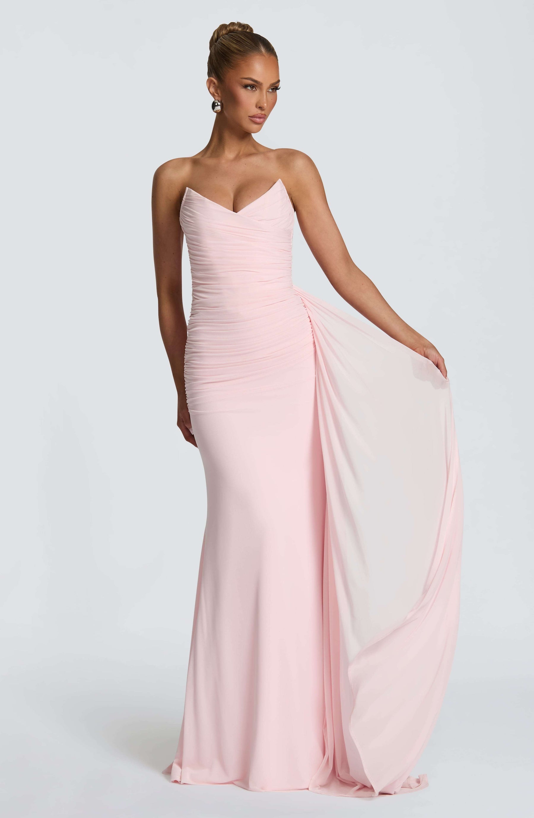 Ashika Maxi Dress - Blush L.F