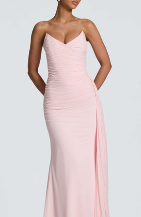 Ashika Maxi Dress - Blush L.F